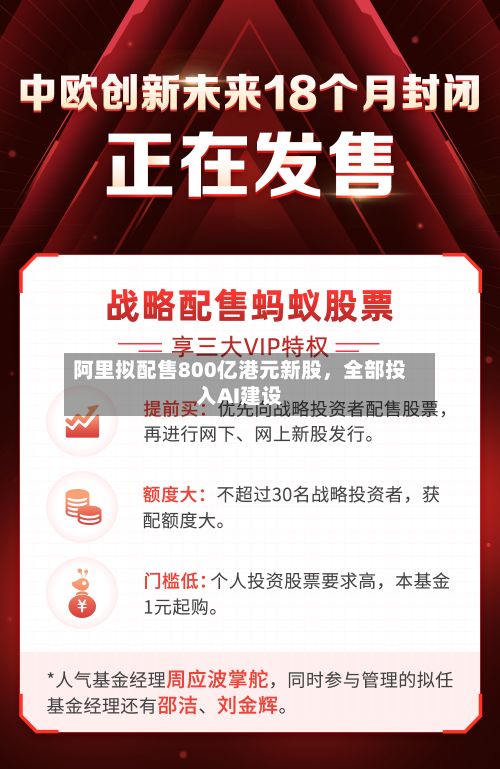 阿里拟配售800亿港元新股，全部投入AI建设-第2张图片
