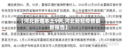 【河北新增本土9例,河北新冠疫情最新报告】-第3张图片