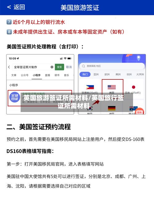 英国旅游签证所需材料/英国旅行签证所需材料-第2张图片