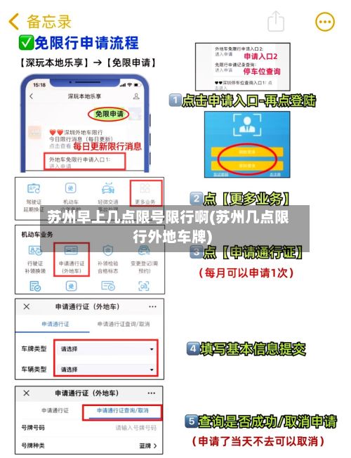 苏州早上几点限号限行啊(苏州几点限行外地车牌)