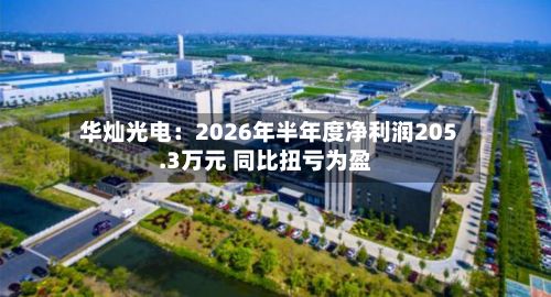 华灿光电：2026年半年度净利润205.3万元 同比扭亏为盈