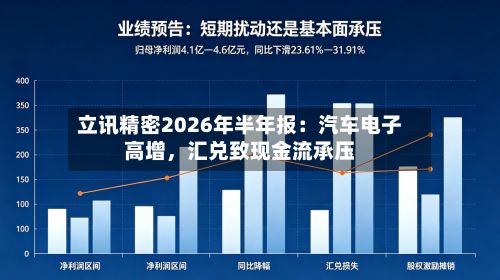 立讯精密2026年半年报：汽车电子高增	，汇兑致现金流承压-第2张图片