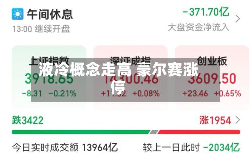 液冷概念走高 豪尔赛涨停-第2张图片