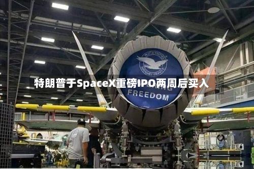特朗普于SpaceX重磅IPO两周后买入-第2张图片