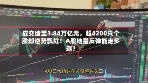成交缩至1.84万亿元，超4200只个股却逆势飘红！A股地量反弹能走多远？