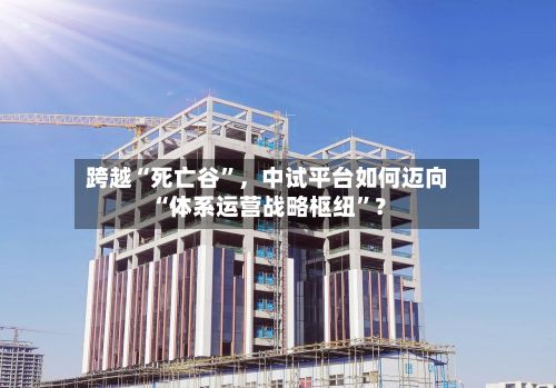 跨越“死亡谷	”，中试平台如何迈向“体系运营战略枢纽”？-第3张图片