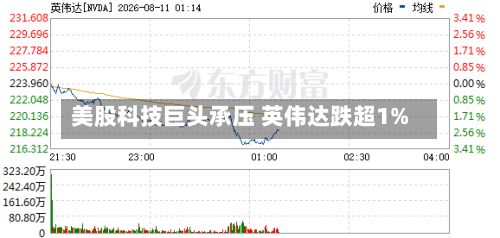 美股科技巨头承压 英伟达跌超1%-第3张图片