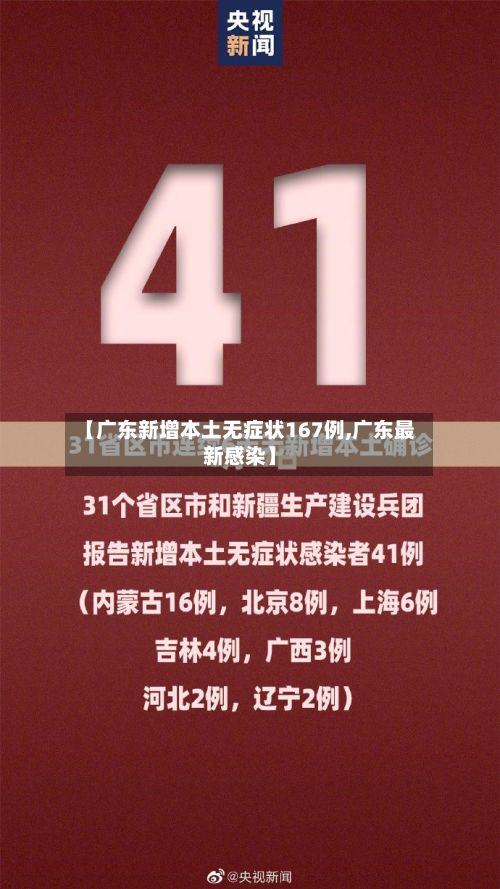 【广东新增本土无症状167例,广东最新感染】