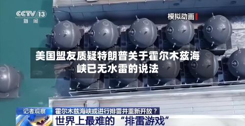美国盟友质疑特朗普关于霍尔木兹海峡已无水雷的说法-第2张图片