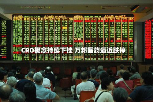 CRO概念持续下挫 万邦医药逼近跌停-第2张图片