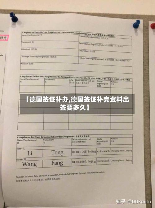 【德国签证补办,德国签证补完资料出签要多久】-第2张图片