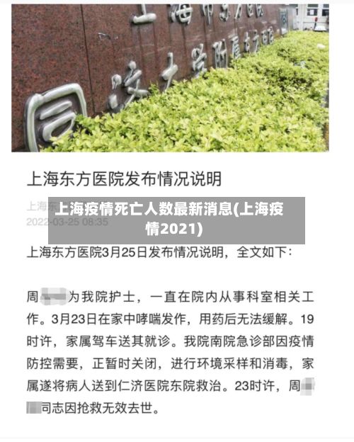 上海疫情死亡人数最新消息(上海疫情2021)-第2张图片