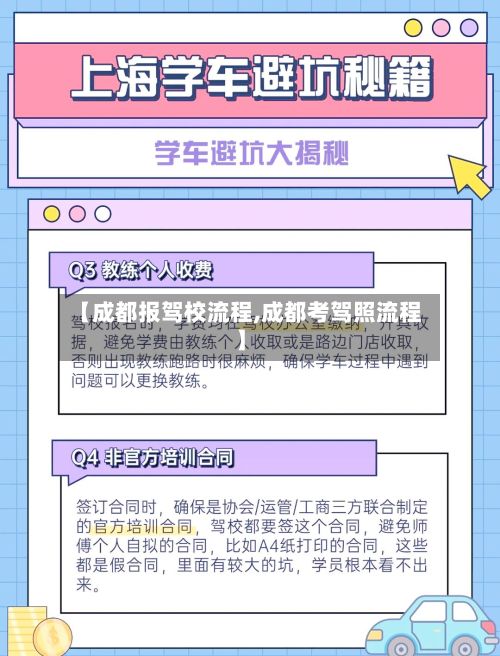 【成都报驾校流程,成都考驾照流程】
