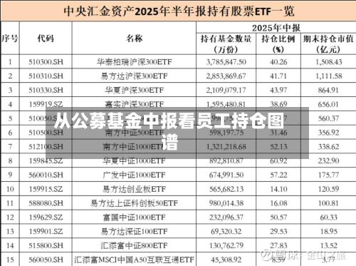 从公募基金中报看员工持仓图谱