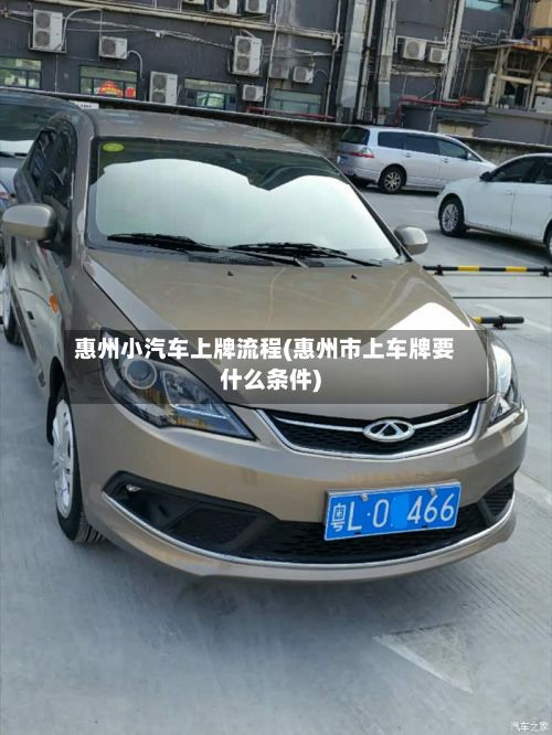 惠州小汽车上牌流程(惠州市上车牌要什么条件)