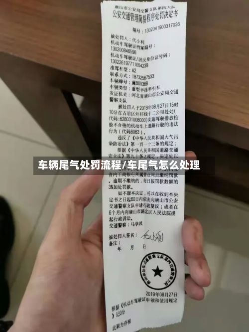 车辆尾气处罚流程/车尾气怎么处理