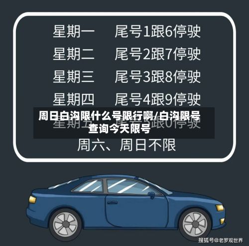 周日白沟限什么号限行啊/白沟限号查询今天限号-第2张图片