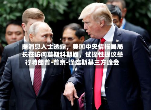 据消息人士透露，美国中央情报局局长在访问莫斯科期间	，试探性提议举行特朗普‑普京‑泽连斯基三方峰会-第2张图片