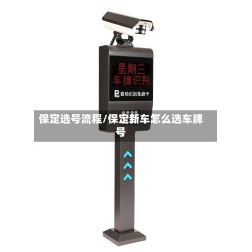 保定选号流程/保定新车怎么选车牌号