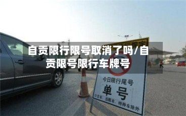 自贡限行限号取消了吗/自贡限号限行车牌号
