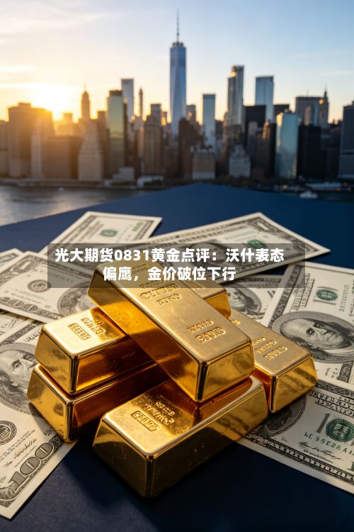 光大期货0831黄金点评：沃什表态偏鹰，金价破位下行-第3张图片