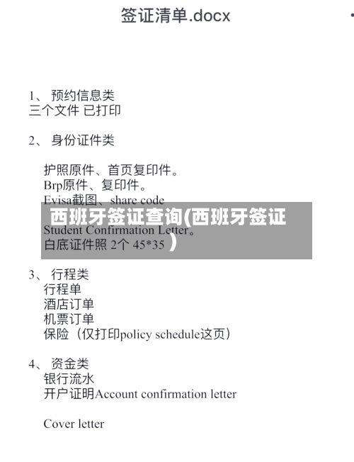 西班牙签证查询(西班牙签证)-第2张图片
