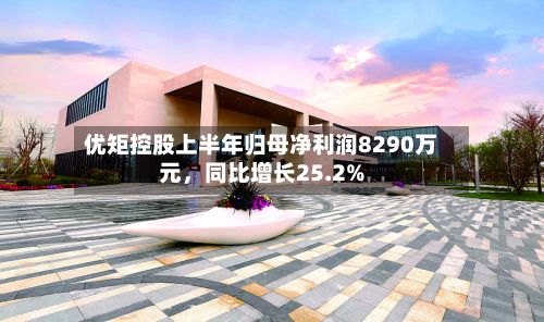 优矩控股上半年归母净利润8290万元，同比增长25.2%-第2张图片