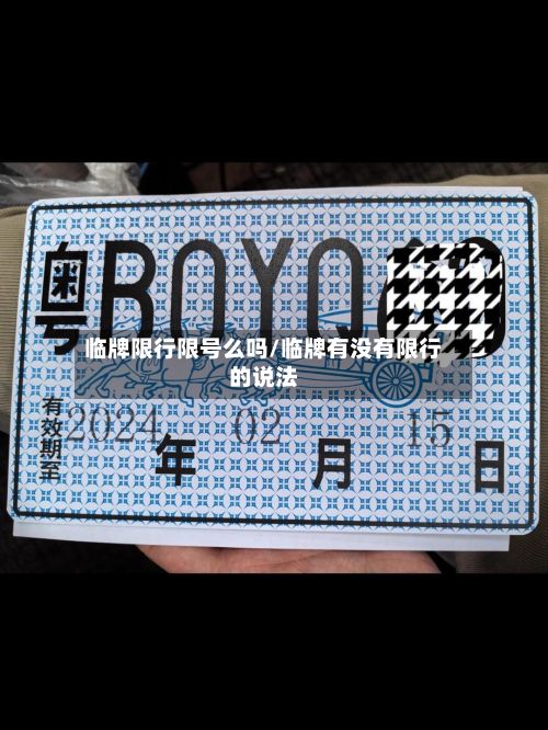 临牌限行限号么吗/临牌有没有限行的说法-第2张图片