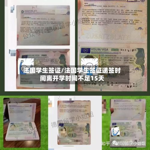 法国学生签证/法国学生签证递签时间离开学时间不足15天