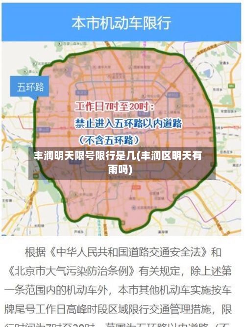 丰润明天限号限行是几(丰润区明天有雨吗)