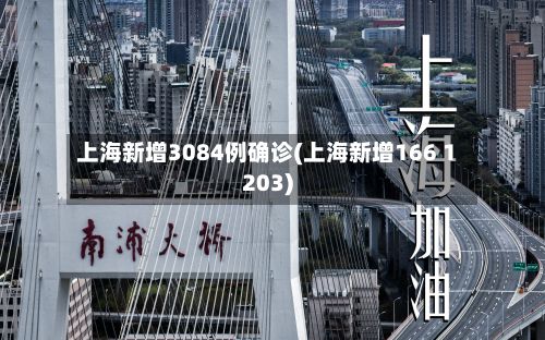 上海新增3084例确诊(上海新增166 1203)-第2张图片