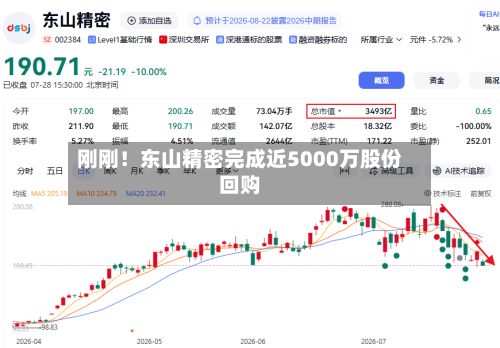 刚刚!东山精密完成近5000万股份回购-第2张图片