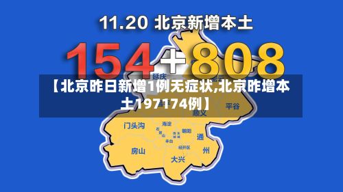 【北京昨日新增1例无症状,北京昨增本土197174例】-第2张图片