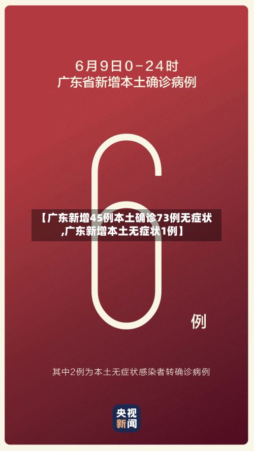 【广东新增45例本土确诊73例无症状,广东新增本土无症状1例】-第3张图片