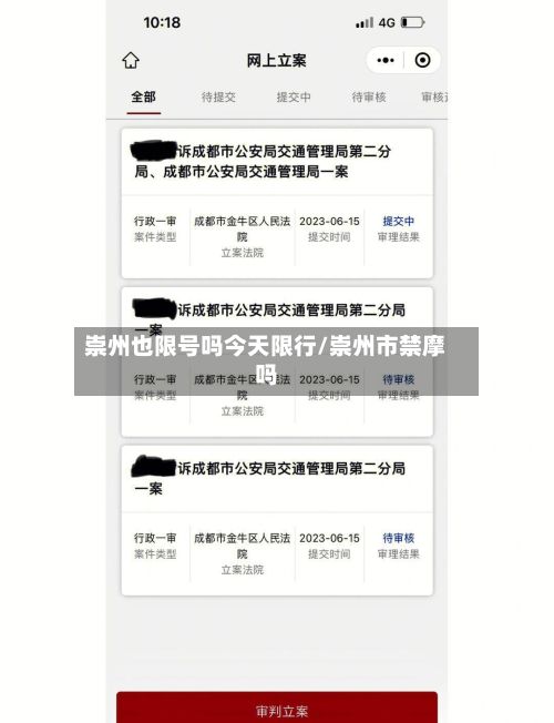 崇州也限号吗今天限行/崇州市禁摩吗